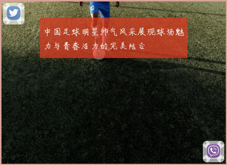 中国足球明星帅气风采展现球场魅力与青春活力的完美结合
